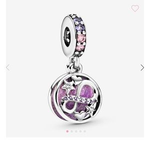 Pandora Infinity Hearts and Stars Dangle Charm